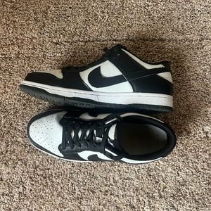 Nike Dunk Low Black/White Size 8 Men’s